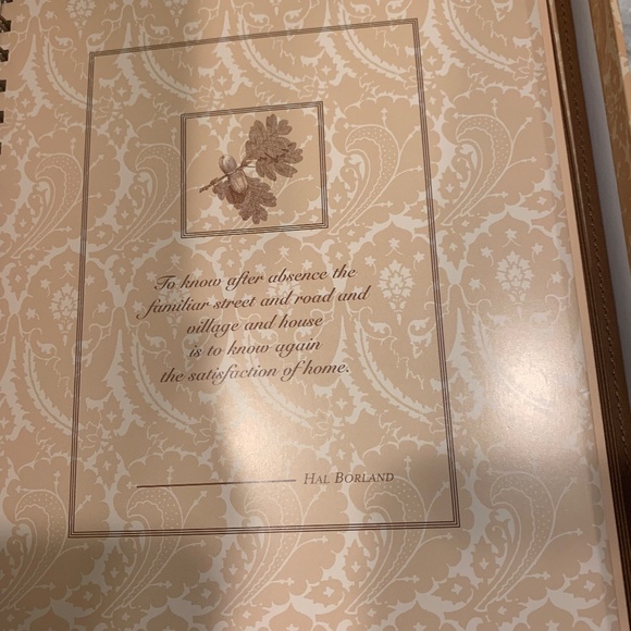 Our Family History, A Keepsake Journal NIB Italian Leather - Picture 9 of 12